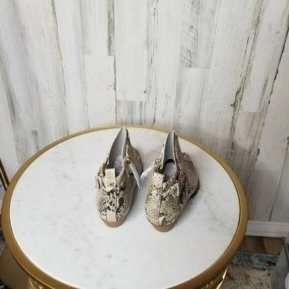 Sam Edelman Neena Bootie Black Nude Snake - Picture 10 of 12